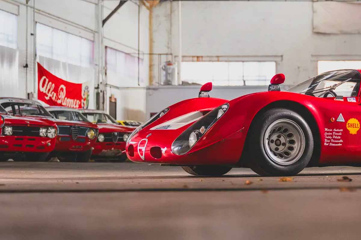 Ces 10 Alfa Romeo ont été vendues pour 2,2 millions d'euros (dont une T33 au rabais...)