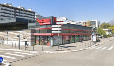 Une “offensive” du discount? Le supermarché Auchan avenue Perrot à Grenoble passe sous bannière Lidl à l'automne