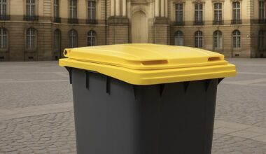 bac jaune tri