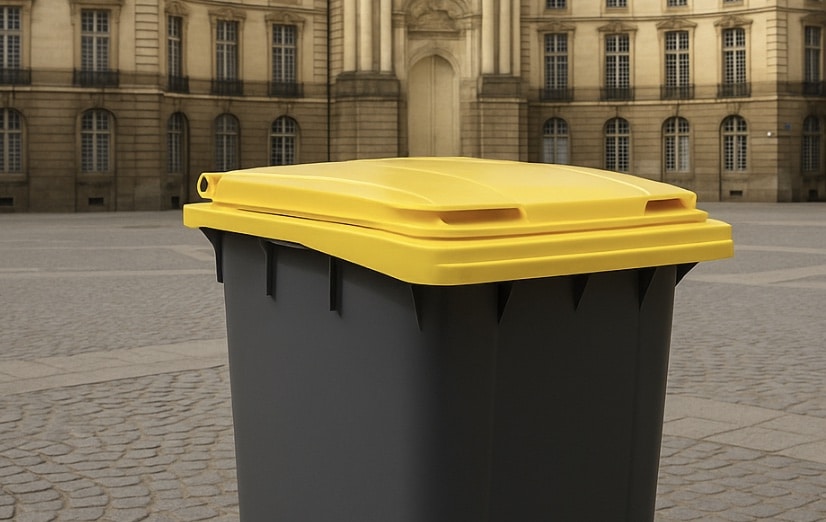 bac jaune tri