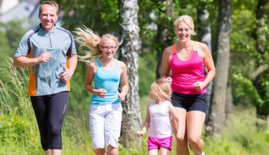 course à pied à Bordeaux familiale