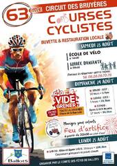 Ballots 23, 24 et 25 août 2025 infos de courses cyclistes