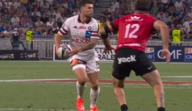 Rugby Scapulaire - Matthieu Jalibert, meilleur demi d'ouverture de Top 14 pour Midi Olympique