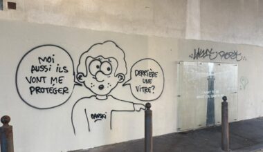Marseille. Ce tag près du phare de Banksy déjà effacé par la mairie