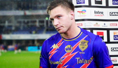 Le Stade-Français veut faire très attention à Léo Barré, auteur d'une Tournée ratée avec le XV de France