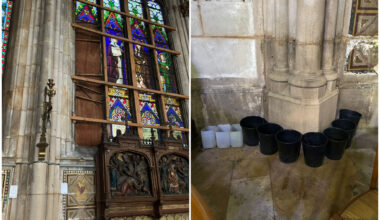 VIDÉO. Vitraux cassés, inondations, chutes de pierres... l'état de cette basilique à Nancy inquiète