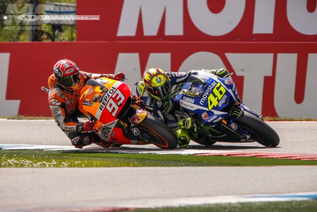 Un match en onze manches! Prodigieux... Photo MotoGP