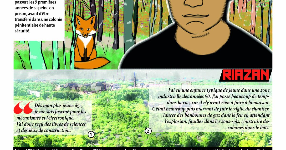 [BD] Rouslan Sidiki – Anarchiste et partisan, condamné à 29 ans de prison en Russie [01] – 🔴 Info Libertaire