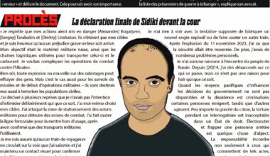[BD] Rouslan Sidiki – Anarchiste et partisan, condamné à 29 ans de prison en Russie [05] – 🔴 Info Libertaire