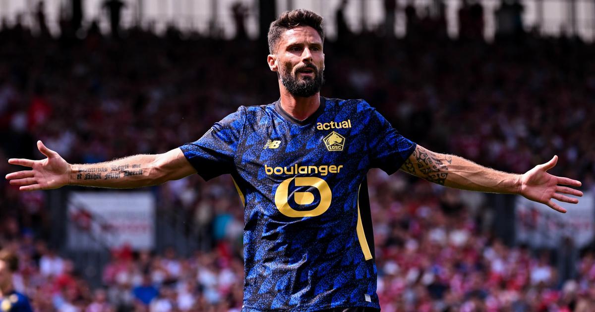 les espoirs de Lille reposent déjà sur les épaules d’Olivier Giroud
