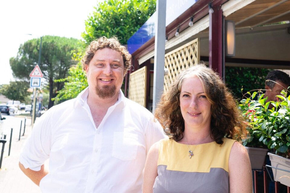 Nicolas et Marine, c'est le duo solaire qui a ouvert le P'tit Tanique.