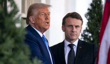 “Je l’aime encore plus” : bromance entre Donald Trump et Emmanuel Macron, déclaration enflammée