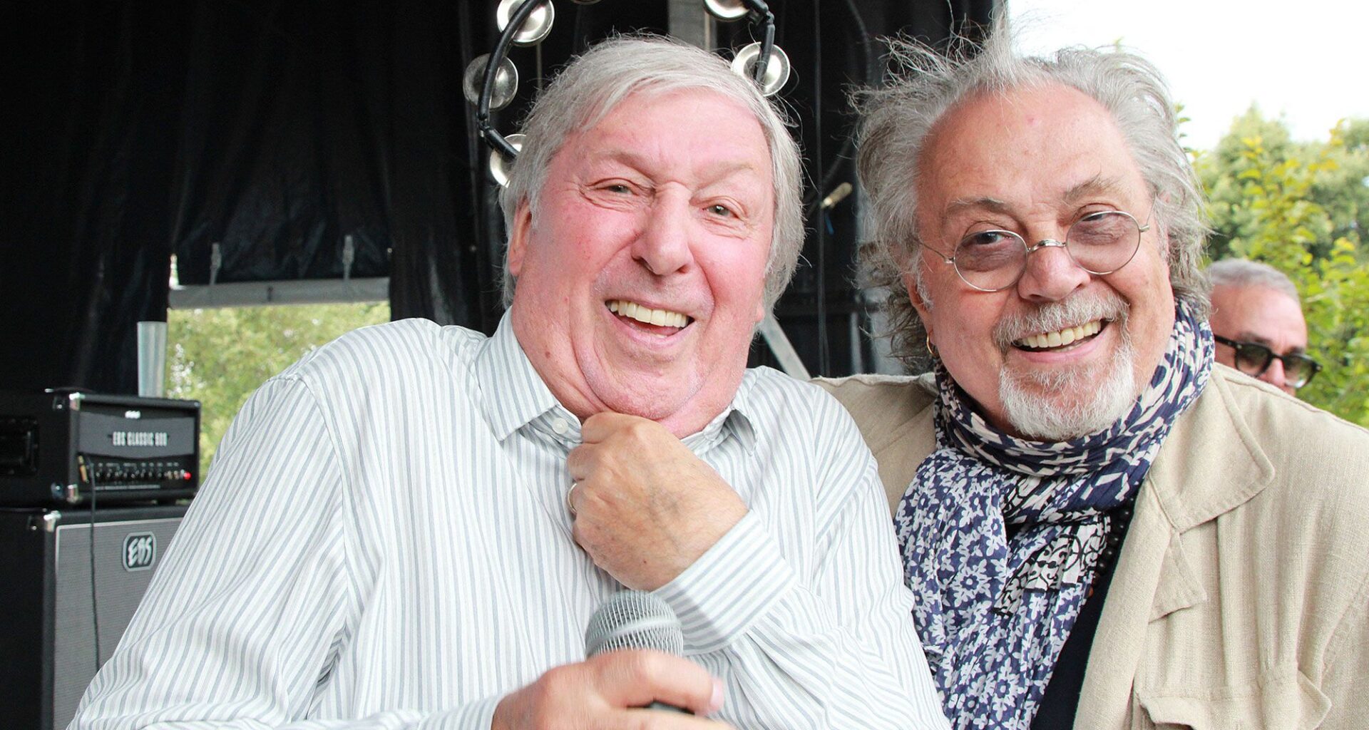 les joyeuses retrouvailles de Patrick Hernandez et Cookie Dingler au Croisic