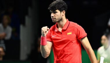 Carlos Alcaraz sélectionné avec l'Espagne en Coupe Davis