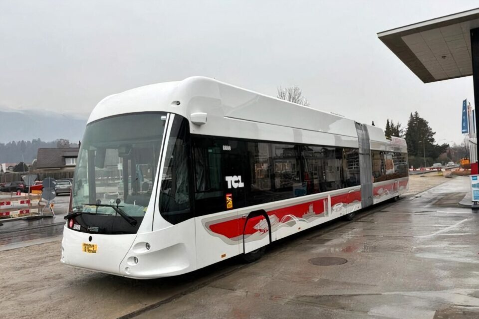 Le bus à haut niveau de service qui sera mis en service en 2026 entre la Part-Dieu et Vaulx-en-Velin.