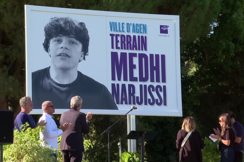 "Notre manière de garder Medhi vivant". Un terrain de rugby à Agen porte désormais le nom du jeune homme disparu