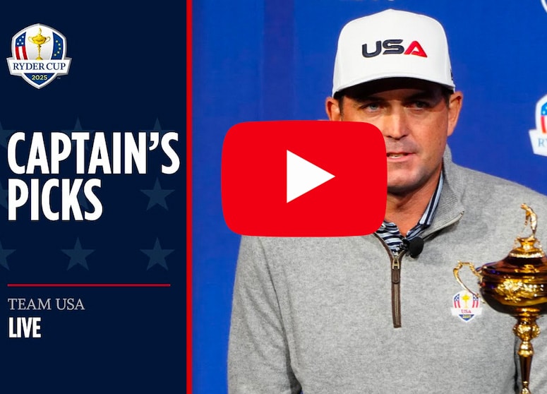 Keegan Bradley, capitaine-joueur de l'équipe américaine de Ryder Cup ? Réponse en direct sur Youtube mercredi à 17h !