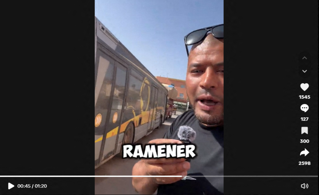 VIDEO. Un bus MTag filmé dans les rues d'un village au Maroc à 2 000 km de Grenoble