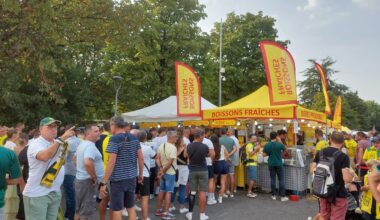 la colère des commerces ambulants lors des matchs du FC Nantes