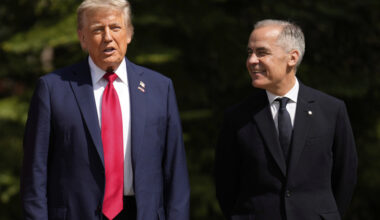 Une discussion « productive » a eu lieu entre Trump et Carney