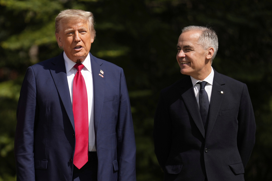 Une discussion « productive » a eu lieu entre Trump et Carney