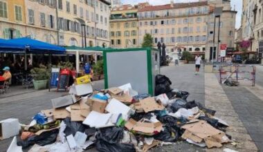 À Marseille, des problèmes de collecte des déchets dans l’hypercentre