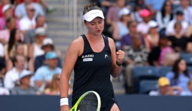 25 minutes de jeu, 28 points joués et 7 balles de match sauvées : le tie-break de folie entre Townsend et Krejcikova à l'US Open - L'Équipe