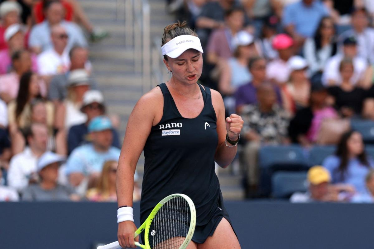 25 minutes de jeu, 28 points joués et 7 balles de match sauvées : le tie-break de folie entre Townsend et Krejcikova à l'US Open - L'Équipe