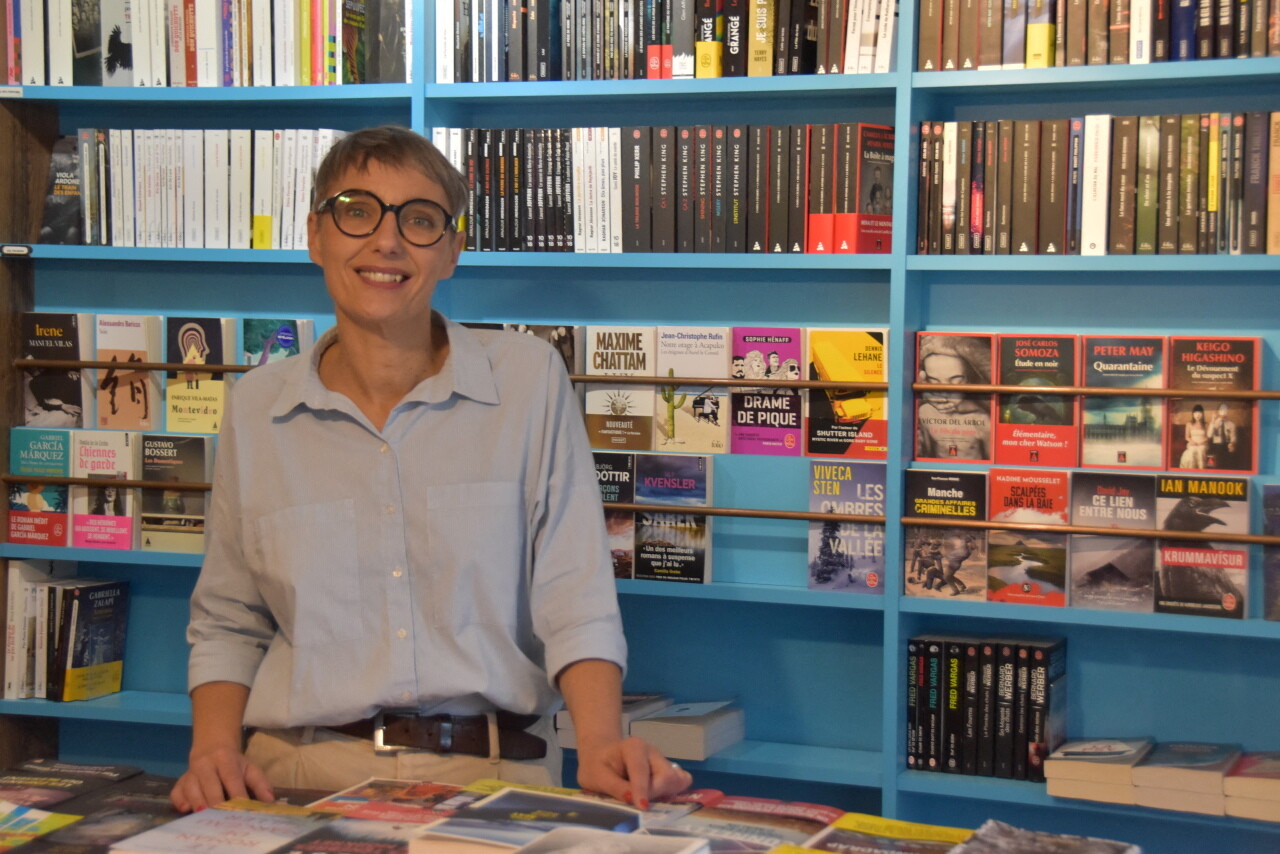 Sandrine prend la tête de cette librairie de quartier à Cherbourg