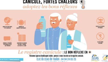 Toulon et le Var placés en vigilance orange canicule, les bons gestes pour lutter contre ses effets