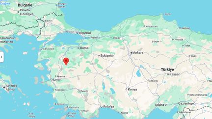 Sindirgi, dans la province de Balikesir, est l'épicentre d'un séisme survenu en Turquie, le 10 août 2025. (GOOGLE MAPS)