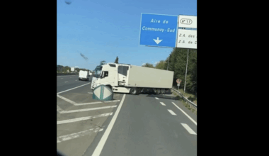 Près de Lyon. Un chauffeur de camion à la conduite inconsciente filmé sur l'A46 : "Un danger public"