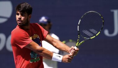US Open > Alcaraz est anxieux : "Ce sera vraiment difficile d'affronter Opelka pour la première fois. Nous connaissons tous son style de jeu"