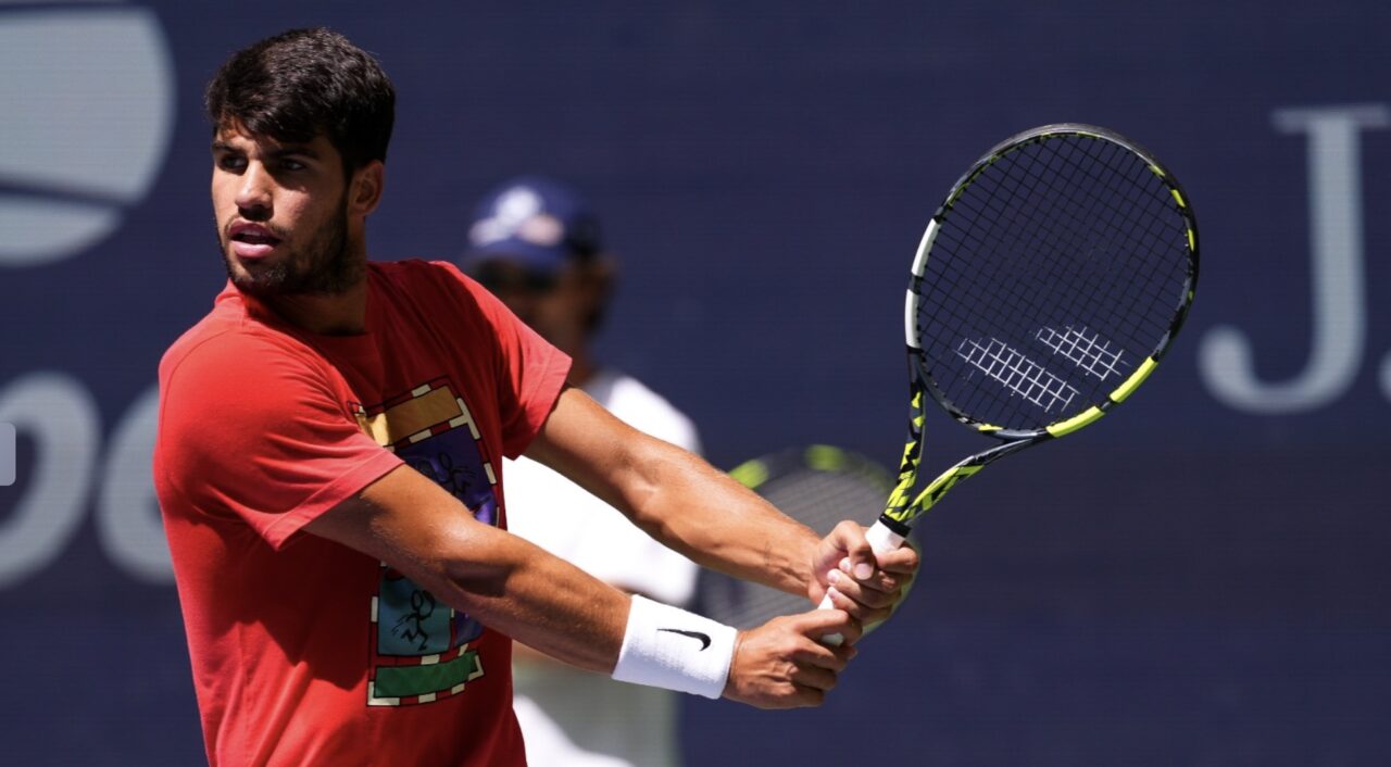 US Open > Alcaraz est anxieux : "Ce sera vraiment difficile d'affronter Opelka pour la première fois. Nous connaissons tous son style de jeu"
