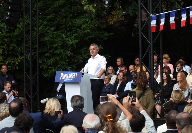 Gérald Darmanin à Tourcoing, le 31 août 2025.