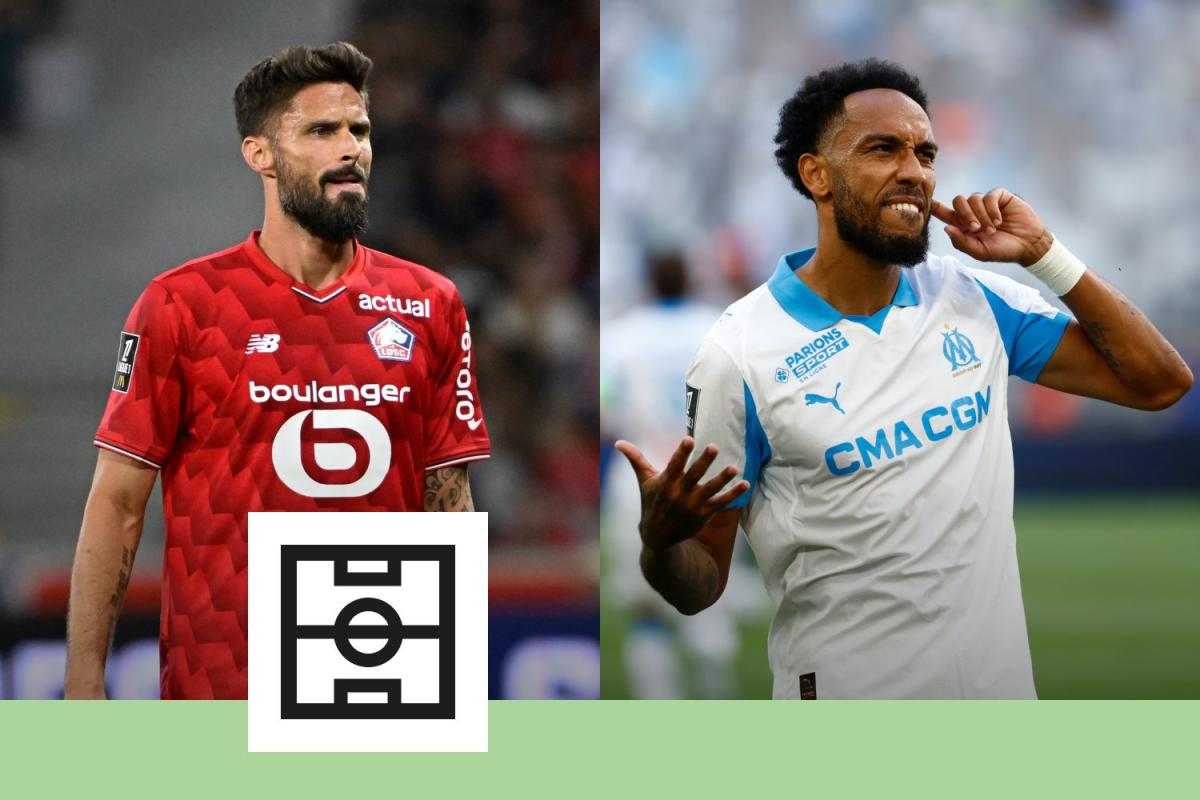 L'équipe type de la 2e journée de Ligue 1 : Giroud et Aubameyang, les « pépés flingueurs » - L'Équipe