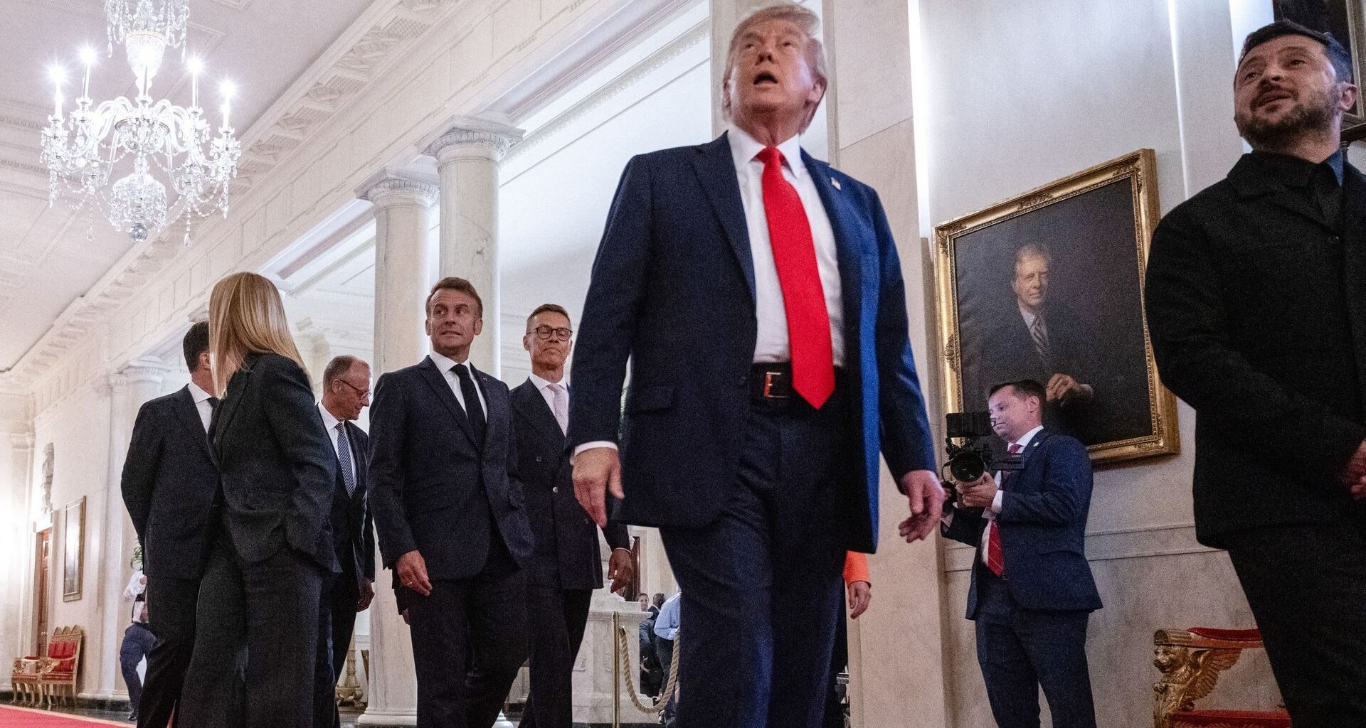 Guerre en Ukraine : Trump prêt à un soutien aérien en guise de garanties de sécurité, mais exclut les troupes au sol (revoir notre direct)