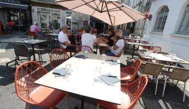 La canicule assèche les terrasses des restaurants d’Angoulême