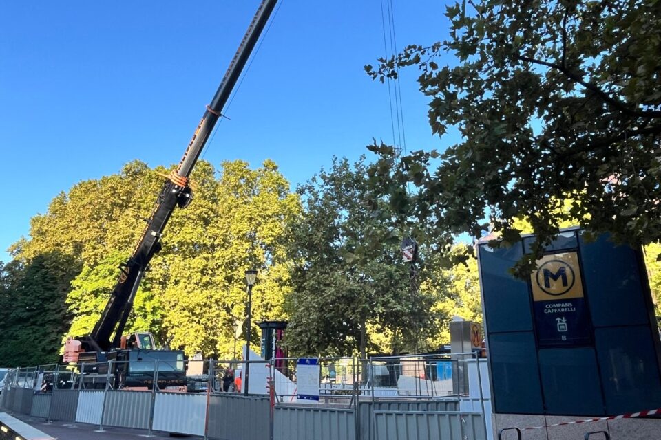 Ces travaux dureront jusqu'au  26 août inclus.