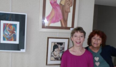 Chasseneuil-sur-Bonnieure : une mère et sa fille exposent leurs tableaux à la Maison des associations