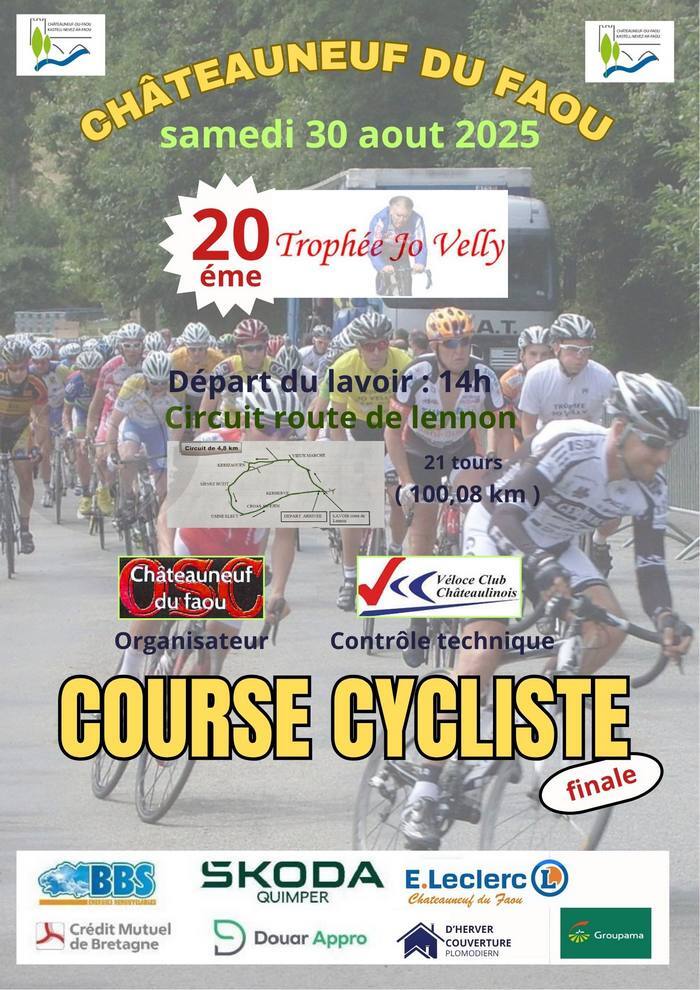 Châteauneuf du Faou Trophée Jo Velly 30 août 2025 infos