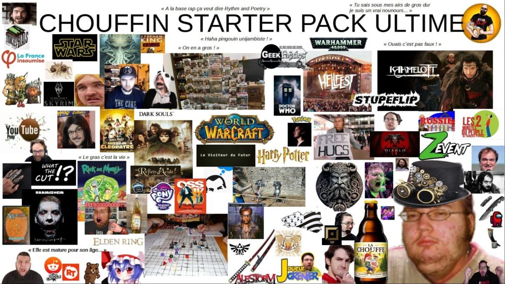Le « starter pack » du chouffin // Source : yattaquenelle15 via le forum de JV