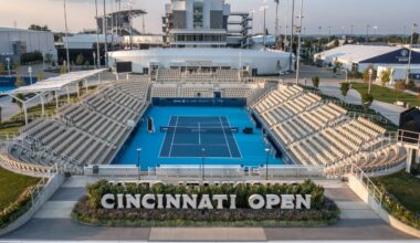 Le Cincinnati Open s'apprête à accueillir le dernier grand tournoi avant l'US Open 2025 (Cincy Tennis)