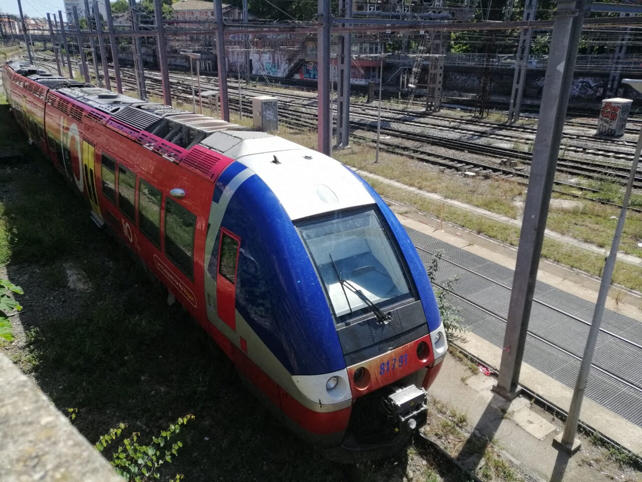 la circulation des trains interrompue sur cette ligne au départ de Toulouse