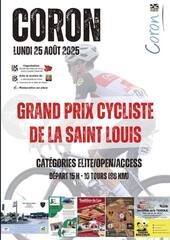 Coron 25 août 2025 infos de courses cyclistes