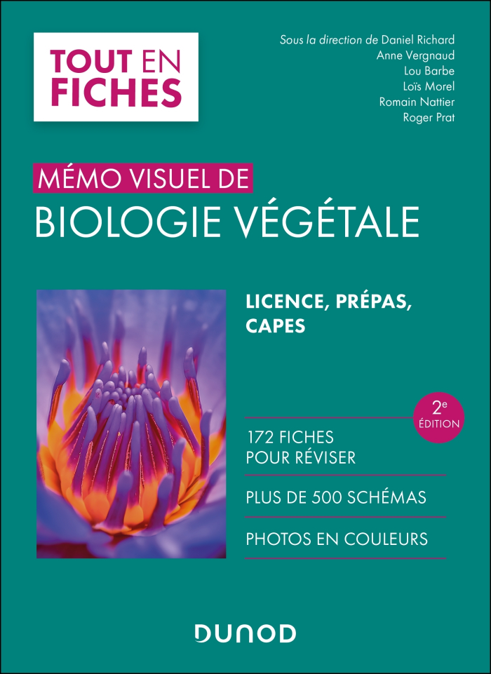 couverture Memo visuel Biologie vegetale
