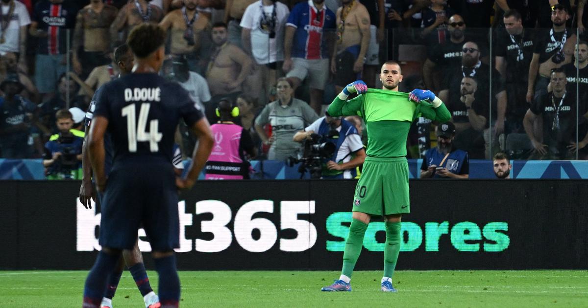 PSG-Tottenham : en vidéo, la boulette de Chevalier en Supercoupe d’Europe - Le Figaro