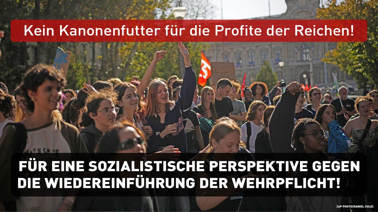 Pour une perspective socialiste contre la réintroduction de la conscription en Allemagne !