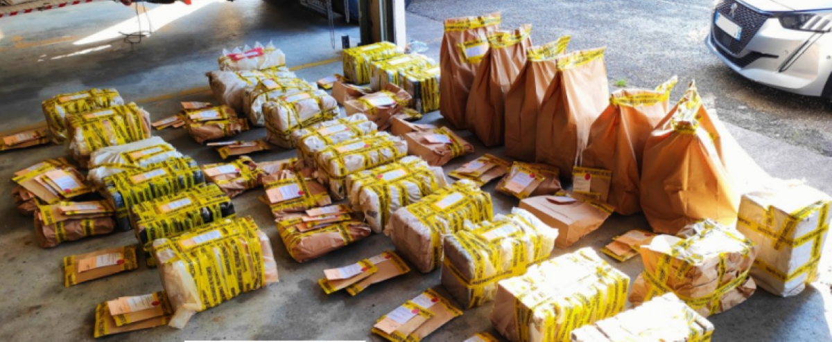 1,3 tonne de cocaïne saisie dans un camion près de Bordeaux, pour une valeur estimée entre 30 et 40 millions d’euros