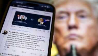 Les Etats-Unis imposent à la Suisse des droits de douane de 39% - rts.ch
